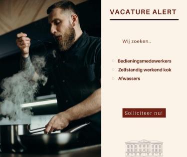 Vacature Oude Stadthuys - afwas